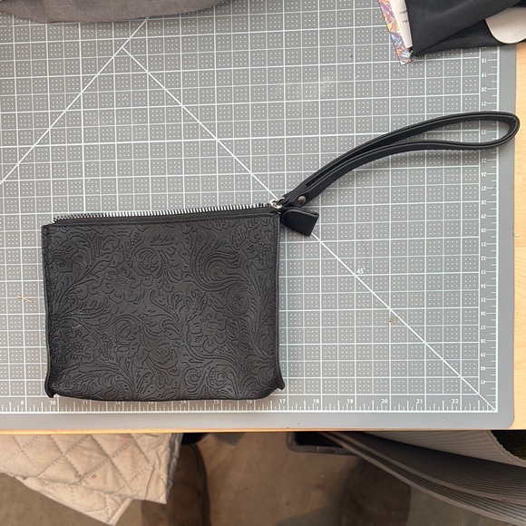 Black Embossed Bag - Picture 2 of 4